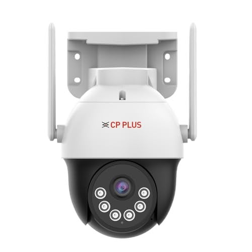 CP PLUS كاميرا CCTV خارجية CP PLUS بدقة 3MP للمنزل | كاميرا أمان لاسلكية تعتمد على شريحة 4G | تقنية CTC Cyber Secure | كشف البشر | تنبيهات الحركة | رؤية ليلية بالأشعة تحت الحمراء حتى 30 متر | تسجيل بطاقة SD | EZ-S35T - Image 1