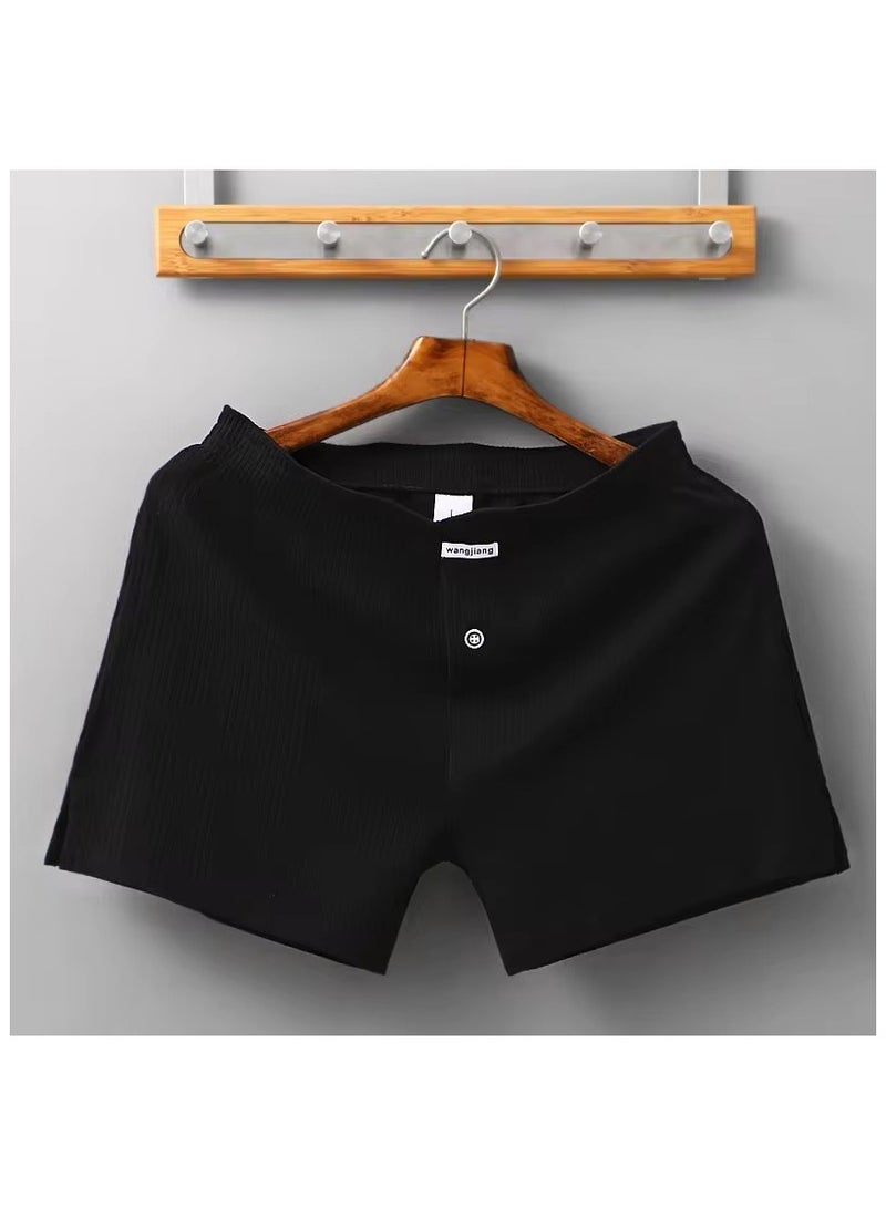 Mens Boxers Boxer Shorts For Mens Cotton Boxer Men Boxer Brief 2 Pack  - Image 2