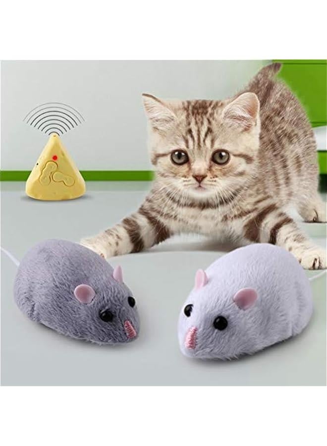 Mouse Plush Toy Remote Control Mouse Toy Cat Toys Realistic Comfortable Plush Rat Toy Fake Rat Mouse Toy - Image 5