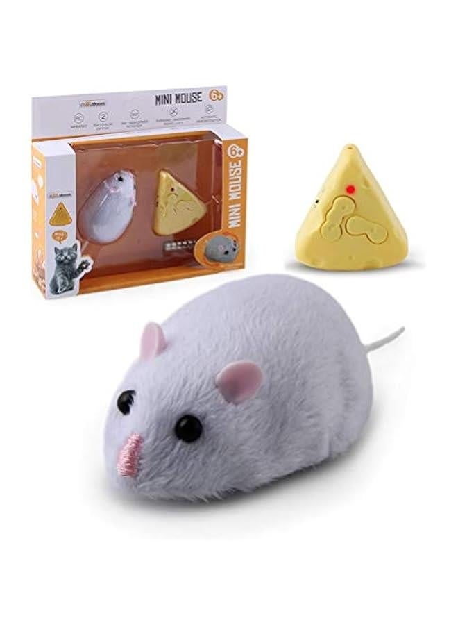 Mouse Plush Toy Remote Control Mouse Toy Cat Toys Realistic Comfortable Plush Rat Toy Fake Rat Mouse Toy - Image 1