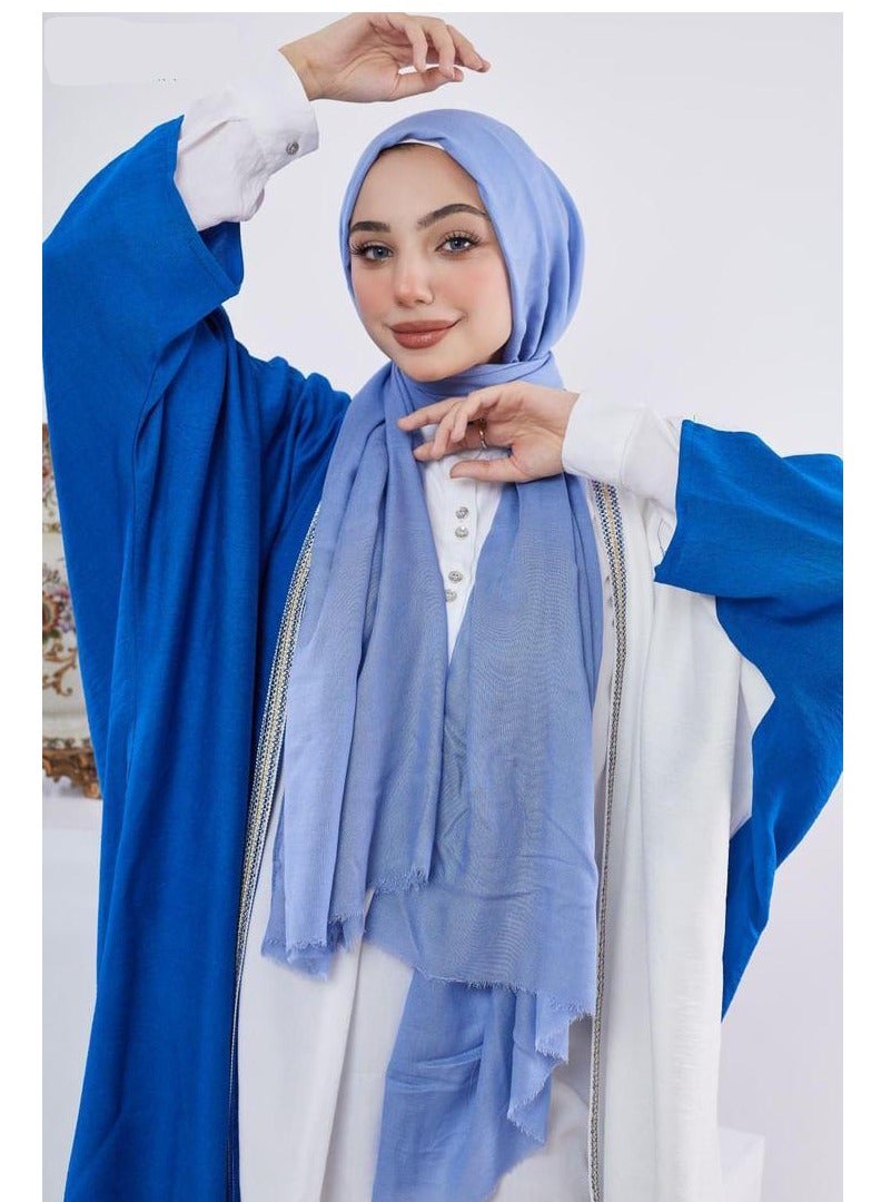 Plain Cotton Modal Veil - Genzi  - Image 1