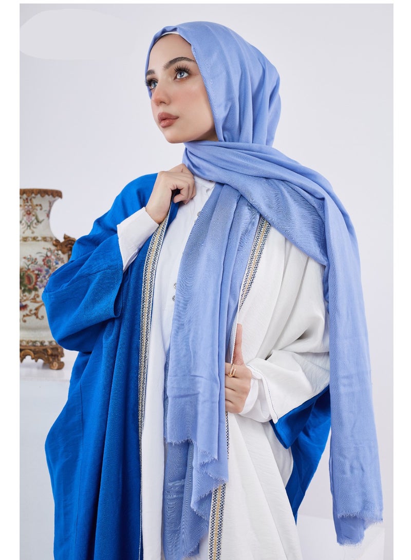 Plain Cotton Modal Veil - Genzi  - Image 2