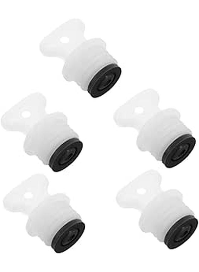 Leakproof Rubber Caps 21mm Safety Plugs for Hot Water Bottles Cold Therapy 5 Pack - Image 1