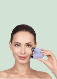 GESKE Smart App Guided Microcurrent Facial Lifter | 6 In 1 | Face Lifter | Face And Jaw Line Trainer | Face Tightening | Anti-Aging Device | Micro Current Against Wrinkles | Couple  - Image 3