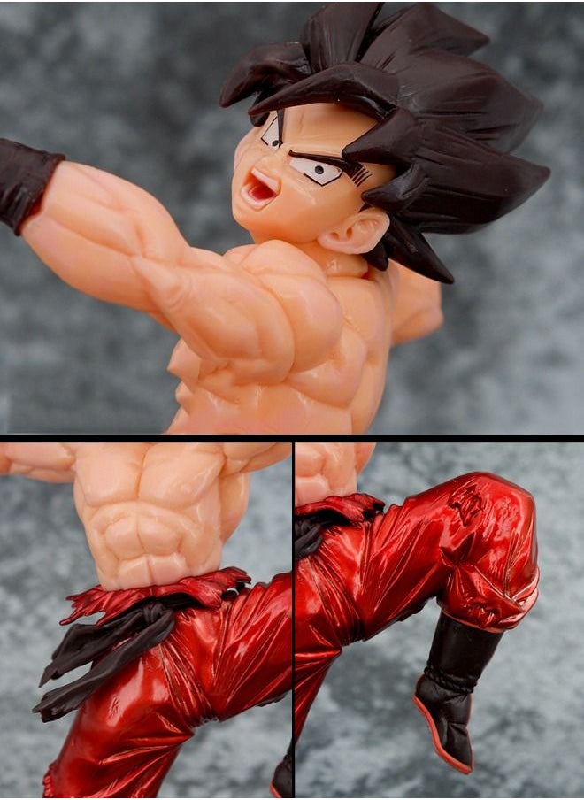 Dragon Ball - شخصية دراغون بول كايوكين جوكو، زخرفة نموذج أنيمي، تمثال نموذج قابل للجمع للغاية، لعبة شخصية أنيمي 22 سم - Image 1