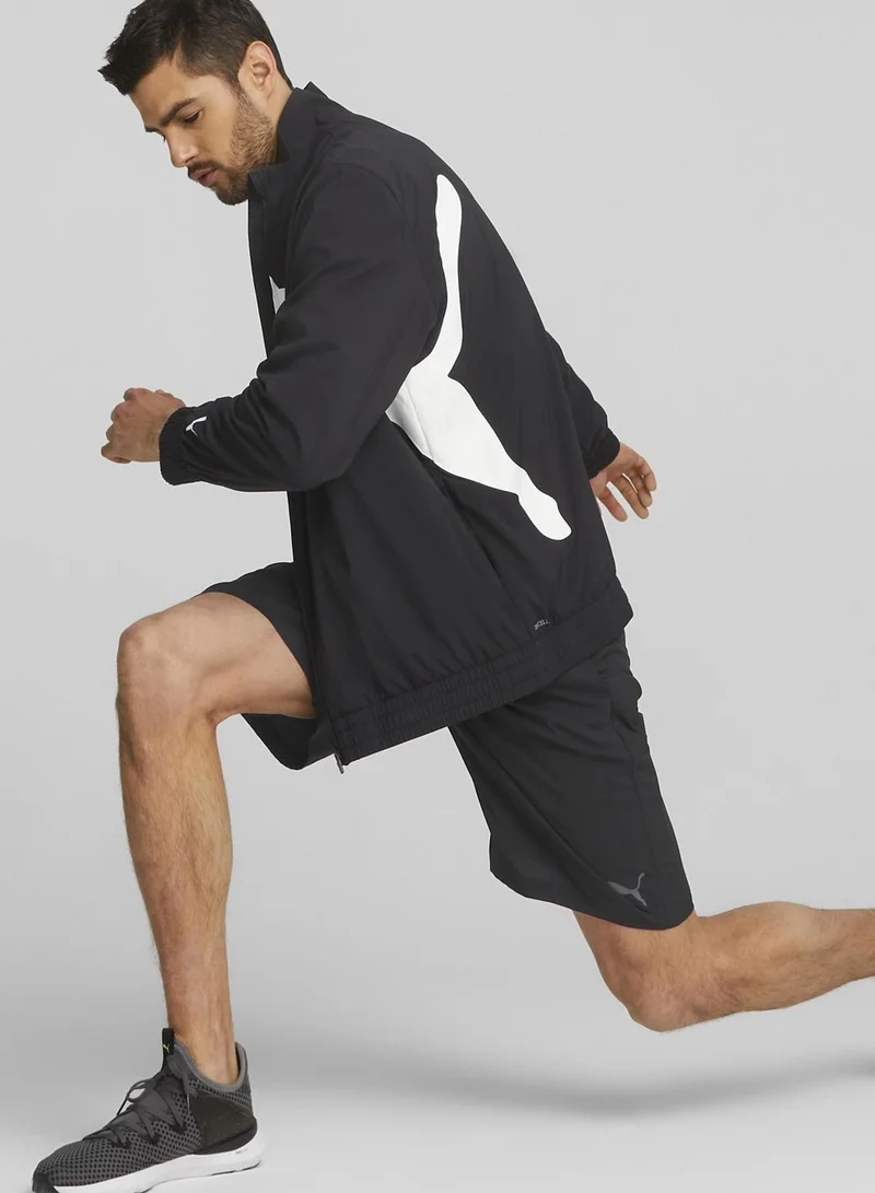 PUMA Train Big Cat Lined Woven Jacket