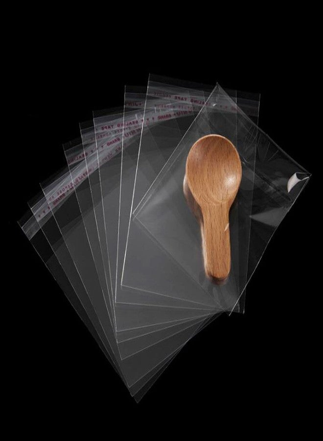 Doutop Small Clear Cellophane Bags 300pcs 3x3 Self-Sealing Adhesive Bag 1mil OPP Poly Bags for Jewelry Earrings Candies Bakery Candle Soap Cookie (4 Sizes to Choose from - Image 5