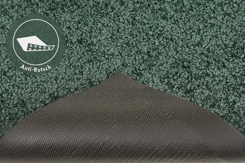 ANDIAMO Verdi Doormat - Dirt Trapper Mat for the House Entrance - Ideal as a Doormat Indoor or as a Doormat in Covered Outdoor Area - Door Scraper for Front Door 60 x 90 cm Dark Green 2 - Image 5