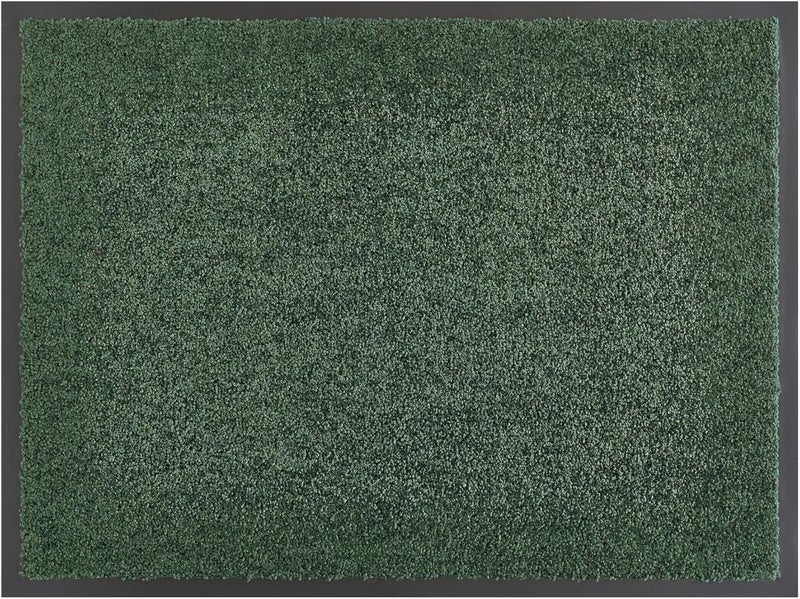 ANDIAMO Verdi Doormat - Dirt Trapper Mat for the House Entrance - Ideal as a Doormat Indoor or as a Doormat in Covered Outdoor Area - Door Scraper for Front Door 60 x 90 cm Dark Green 2 - Image 1