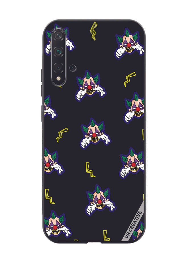 VR CREATIVE Protective Case Cover For Huawei Nova 5T Joker Design Multicolour - Image 1