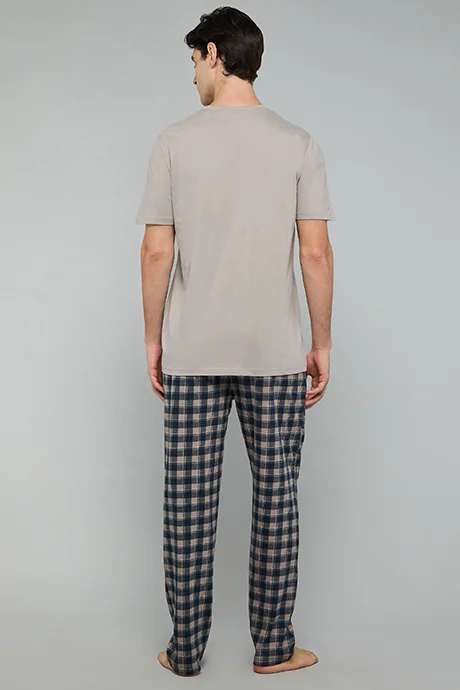 R&b Checked Loungewear Set