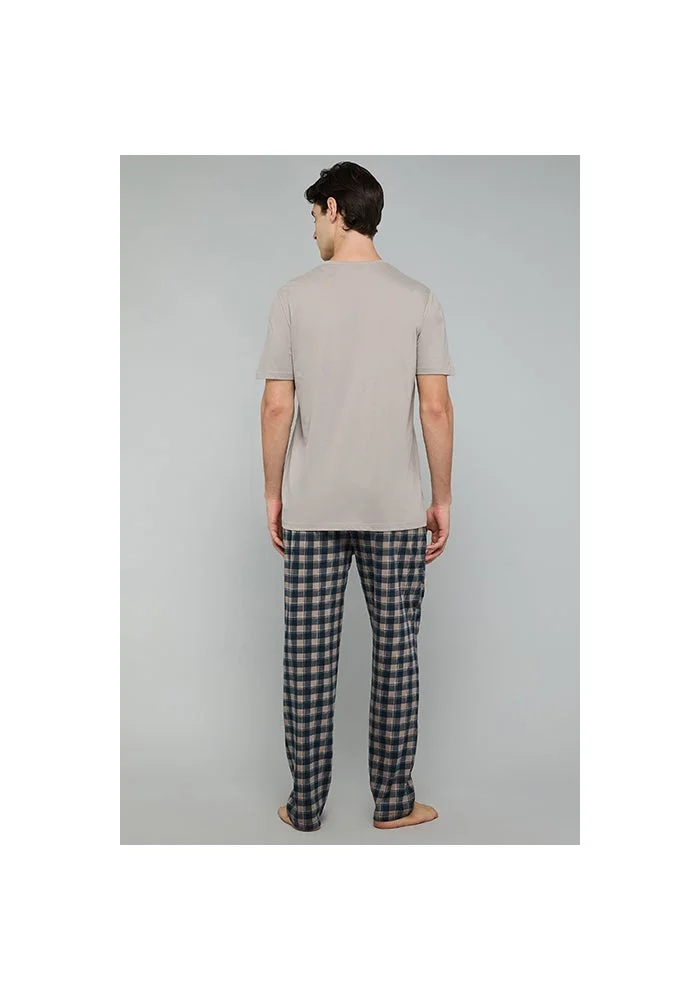 R&b Checked Loungewear Set