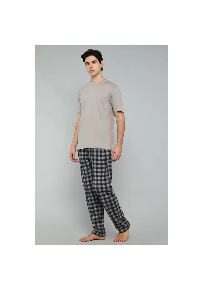 R&b  Checked Loungewear Set for Men | Best Price UAE