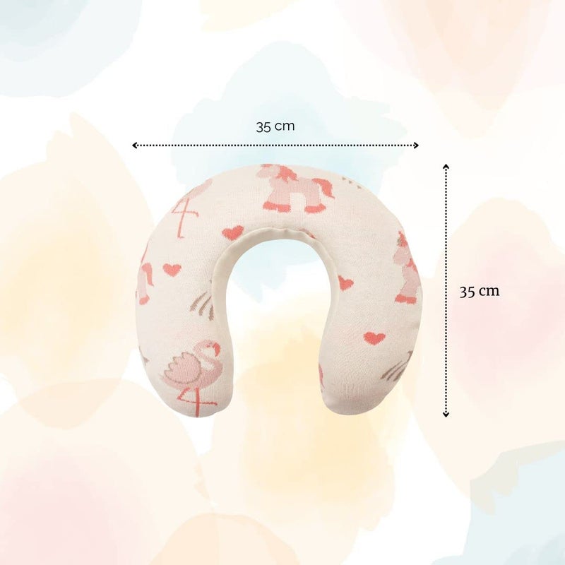 Cradle & Maa Cradle Maa Soft and Comfortable Nursing Pillow Pink - Image 2