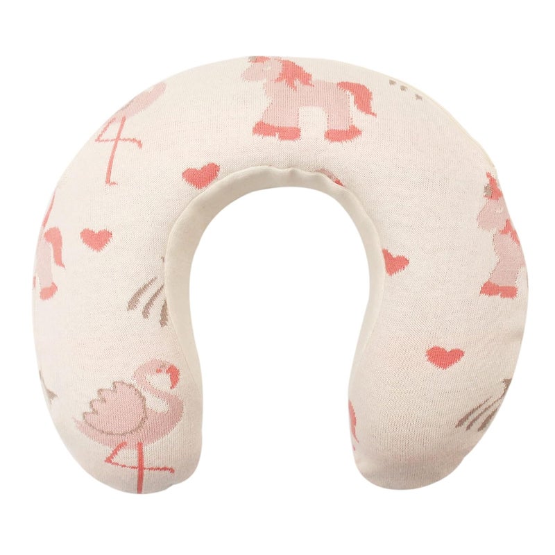 Cradle & Maa Cradle Maa Soft and Comfortable Nursing Pillow Pink - Image 1
