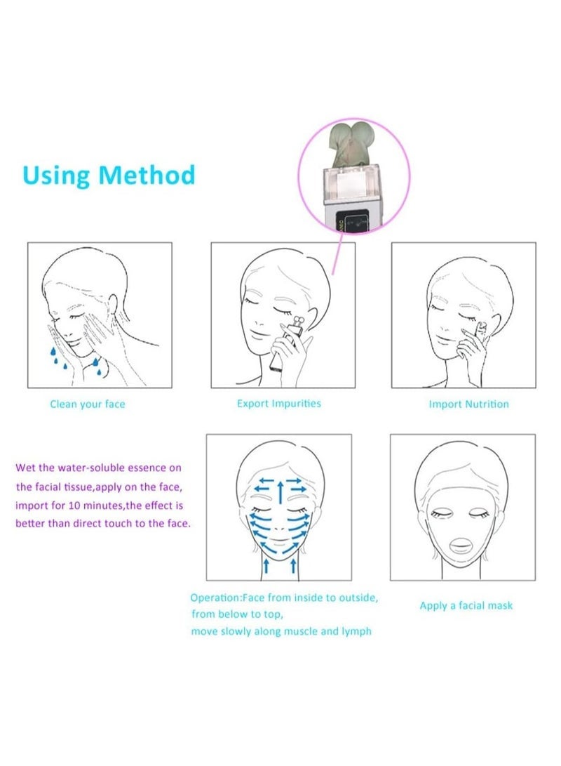 general 2 in 1 Galvanic Skin Firming Machine, Portable Facial Device Anti-Aging Face Lift Massager, Anti-Aging Face Lift Massager Home Use Beauty Salon Device - Image 5