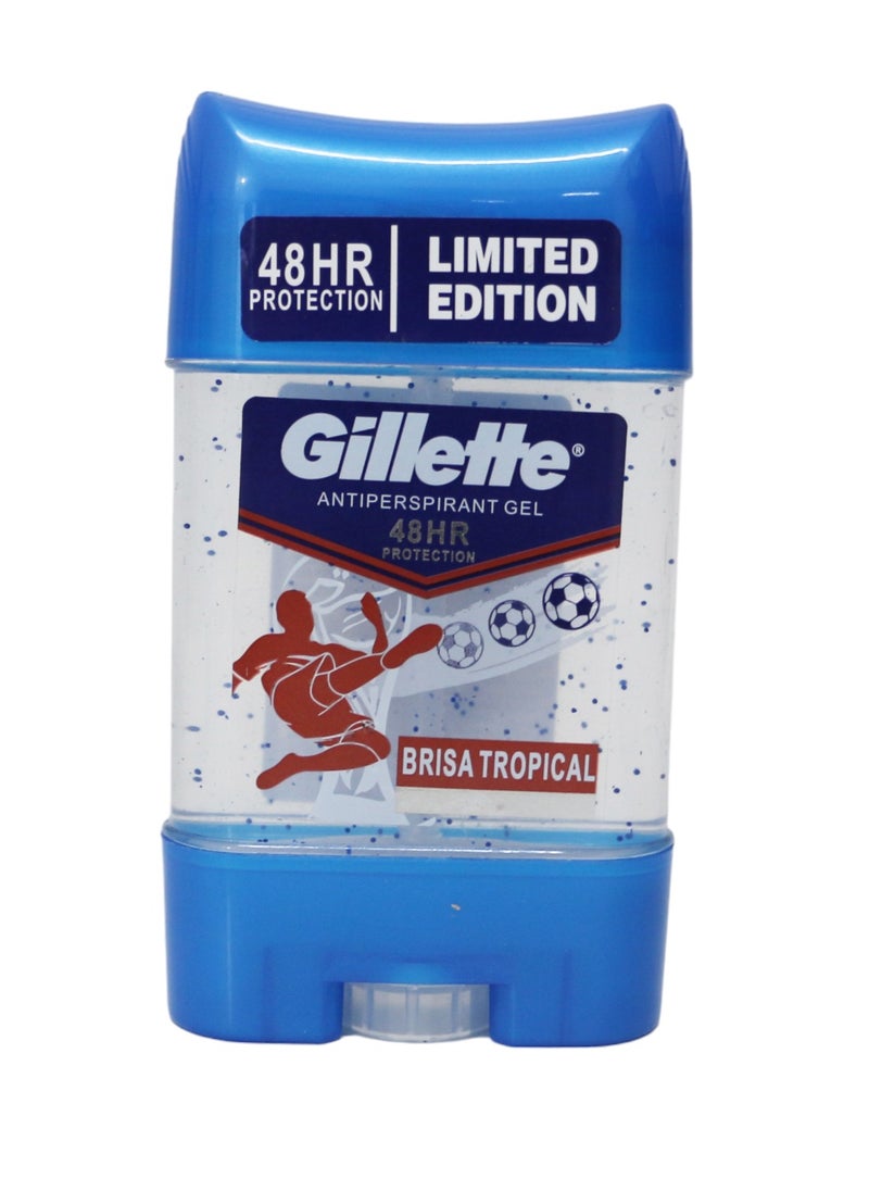 Gillette - Gillette Brisa Tropical Antiperspirant Gel 75 ML - Image 1