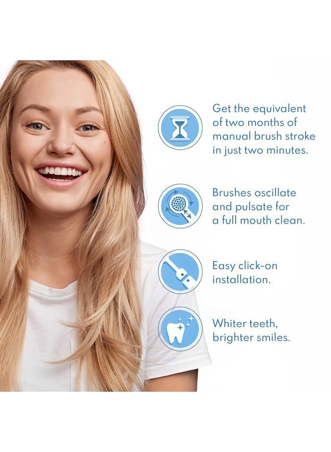 Alayna Replacement Toothbrush Heads Compatible with Oral B Electric Toothbrush Replacement Heads Precision Brush Heads Refills for Oralb Braun Pro 1000/7000/9600/500/3000/5000/6000/8000 Sensitive Precision + - Image 5