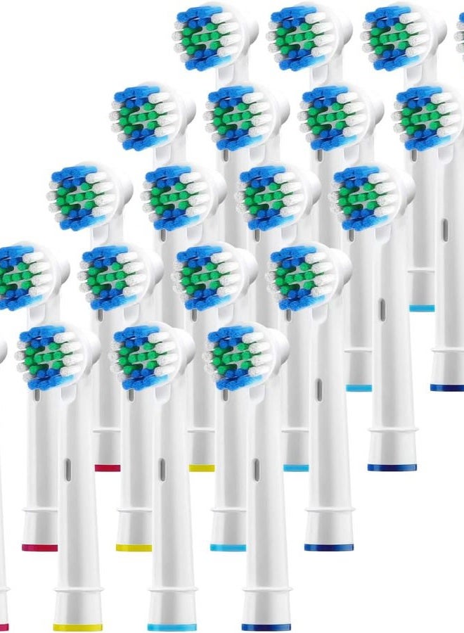 Alayna Replacement Toothbrush Heads Compatible with Oral B Electric Toothbrush Replacement Heads Precision Brush Heads Refills for Oralb Braun Pro 1000/7000/9600/500/3000/5000/6000/8000 Sensitive Prec