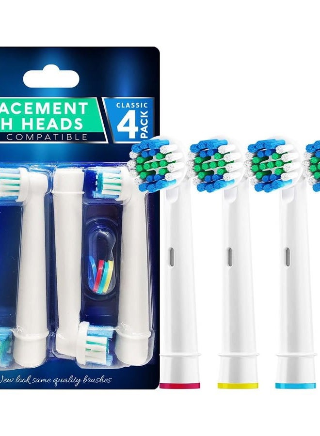 Alayna Replacement Toothbrush Heads Compatible with Oral B Electric Toothbrush Replacement Heads Precision Brush Heads Refills for Oralb Braun Pro 1000/7000/9600/500/3000/5000/6000/8000 Sensitive Precision + - Image 4
