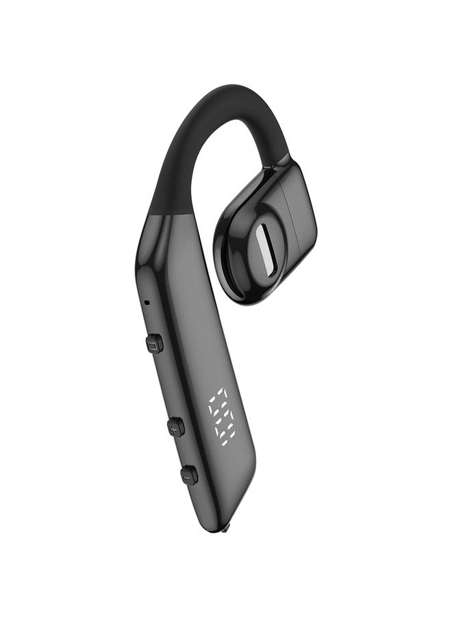 AIYIBEN Bluetooth earpiece V5.3 Single Ear Bluetooth Headset, with Noise Cancellation and Microphone Compatible, Talk time of 30 Hours Bluetooth Phone Headset, Available for iPhone and Android. - Image 1