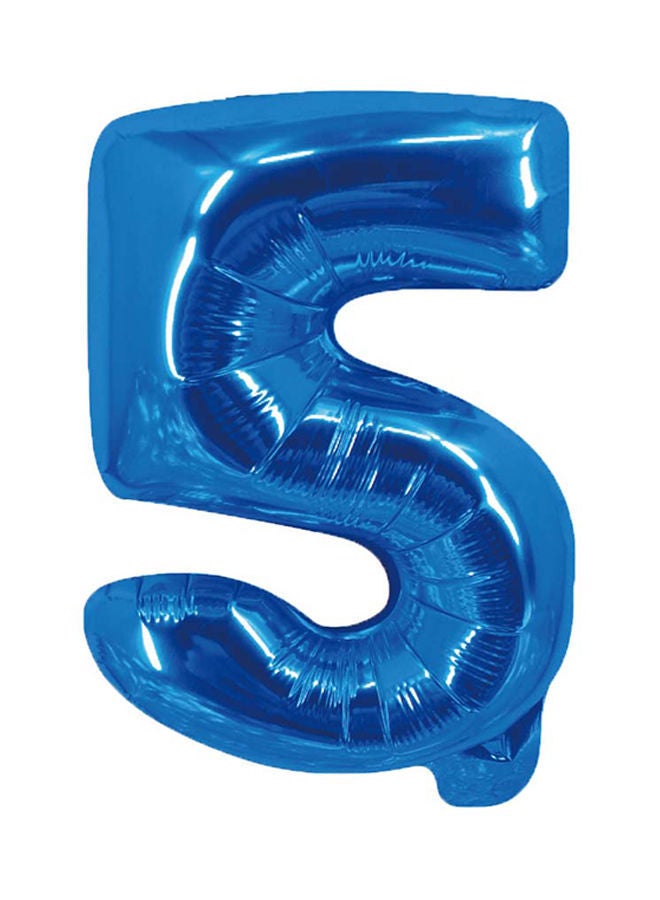 NIBEMINENT Numeric 5 Foil Balloon 16inch