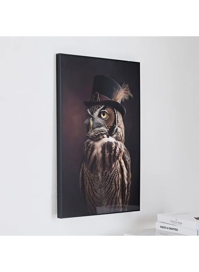 هوم بوكس لوحة إرسل بيرد مؤطرة 40 × 60 × 2.5 سم