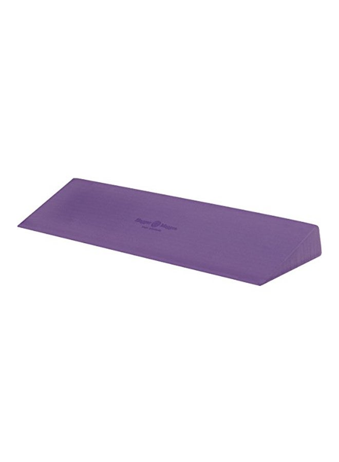 Hugger Mugger Yoga Wedge - Gentle Lift for Sensitive Wrists, Durable and Stable, Supports Joints, Great for Downward Dog  Purple