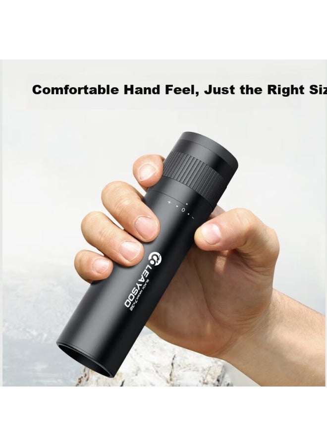 Leaysoo Black Eagle 7x32 Full Metal Nitrogen-filled Waterproof Low-light Visible Professional Outdoor Monocular Smartphone Telescope - Image 3