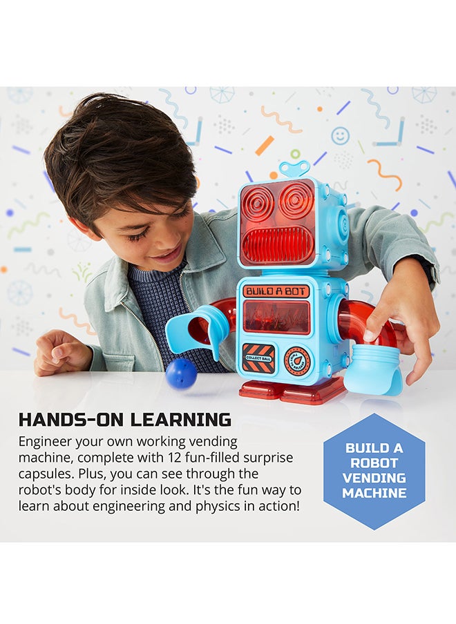 Discovery - Mindblown STEM Toys DIY Prize-Pod 52-Piece Robot Retro Vending Machine Build Kit for 8+ Years - Image 1