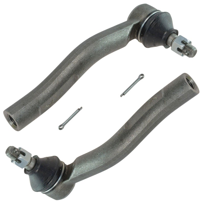 TRQ Front Outer Tie Rod Set Compatible with 20122019 Toyota Prius C 20072014 Yaris