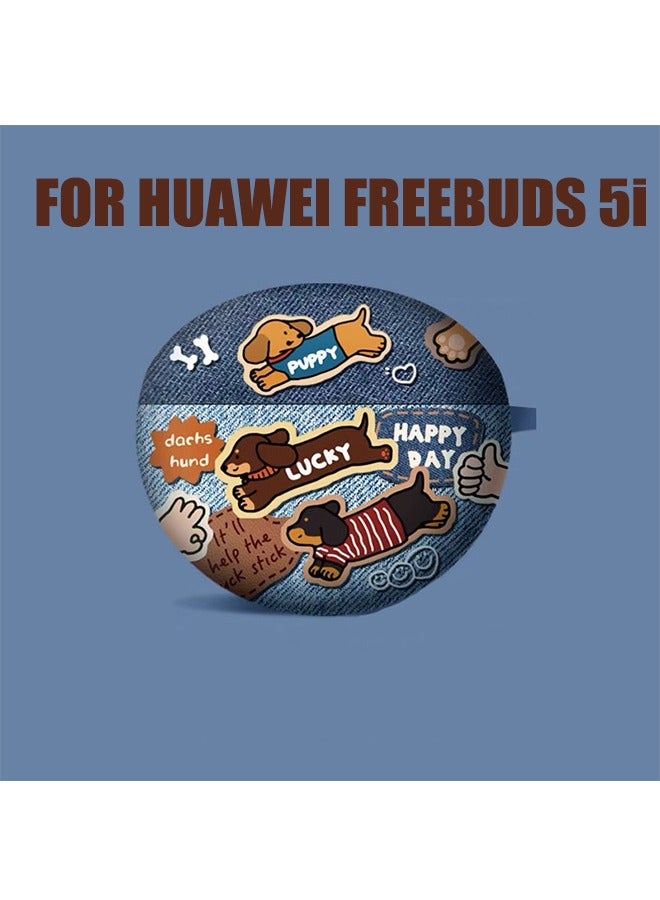 هافن غطاء حالة السيليكون الوقائي لشركة هواوي Freebuds 5i في سماعات الأذن - Image 2