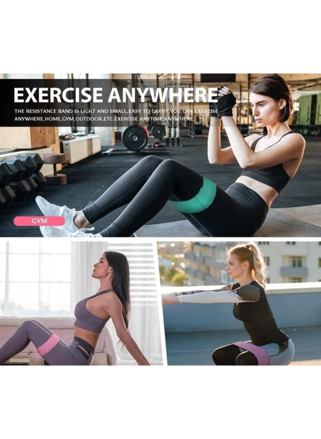Eoptify Resistance Band Set of 3, Durable Non-Slip Workout Resistance Bands, Anti-Snap Stretching Bands for Exercise and Fitness, with Carrying Case  - Image 2