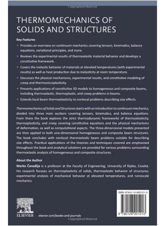 null - Thermomechanics of Solids and Structures: Physical Mechanisms, Continuum Mechanics, and Applications - Image 1
