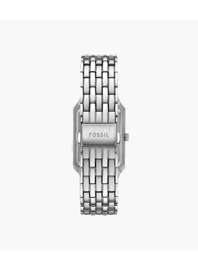 FOSSIL Women Fossil Raquel Quartz Stainless Steel Watch – Silver, Mother-of-Pearl Dial, Model ES5306 - Image 3