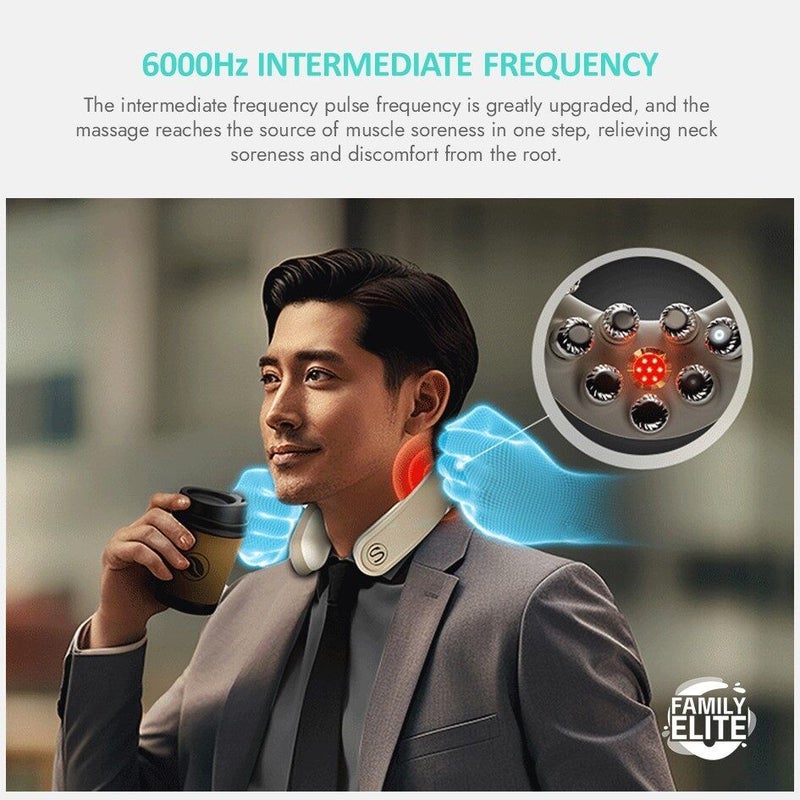 SKG G7-2 Neck Massager, Comfort Edition, Silver - Image 2