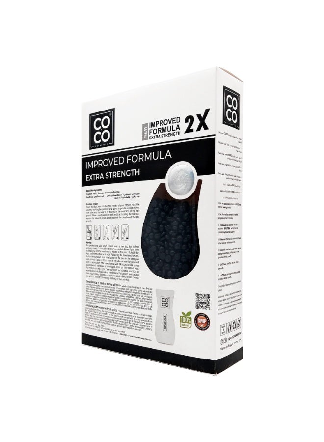 كوكو حبوب الشمع للوجه والجسم بطين البحر الميت 500 جم - Image 3