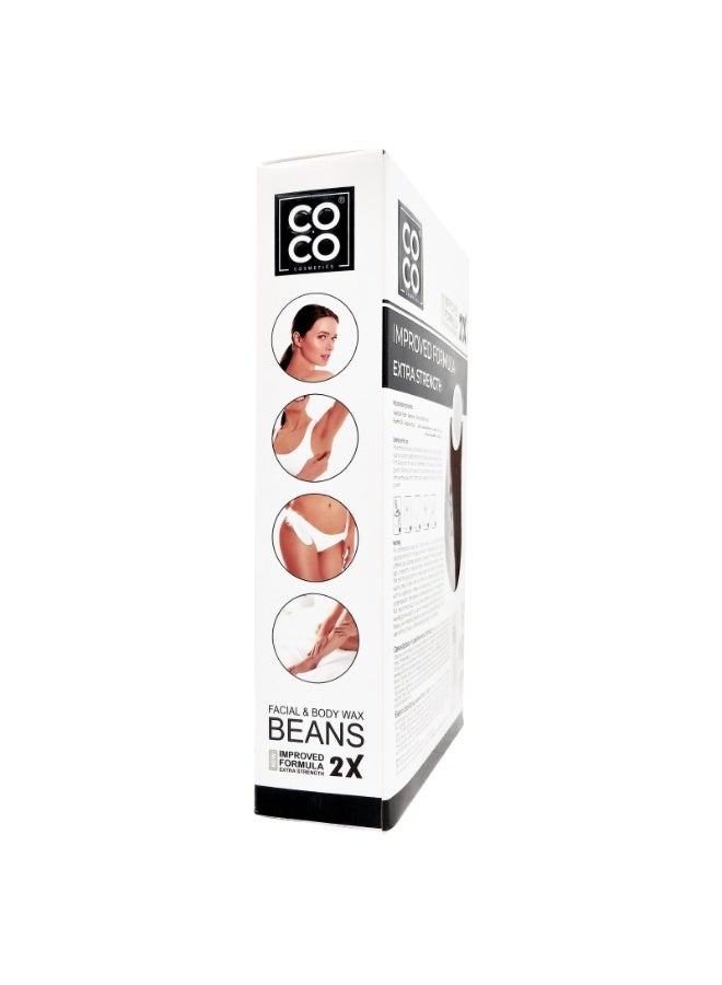 كوكو حبوب الشمع للوجه والجسم بطين البحر الميت 500 جم - Image 4