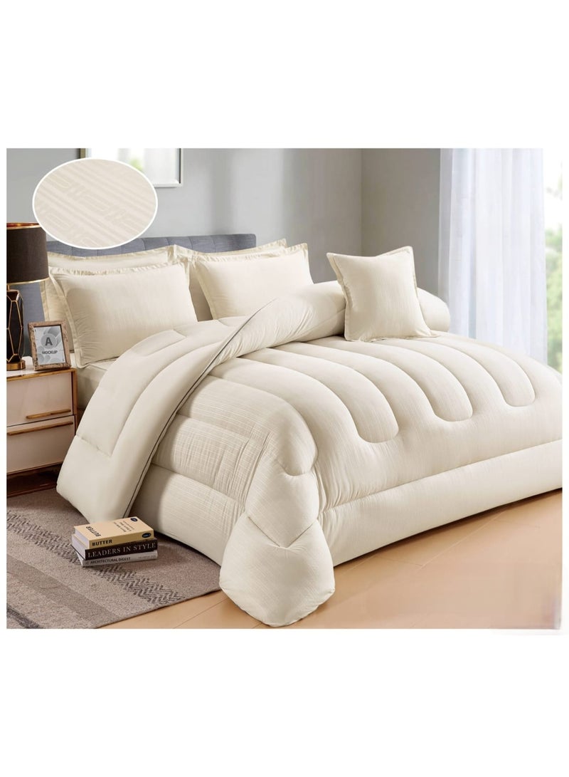 مفرش نفرين ديفال ناعم 7 قطع صيفي - Image 1