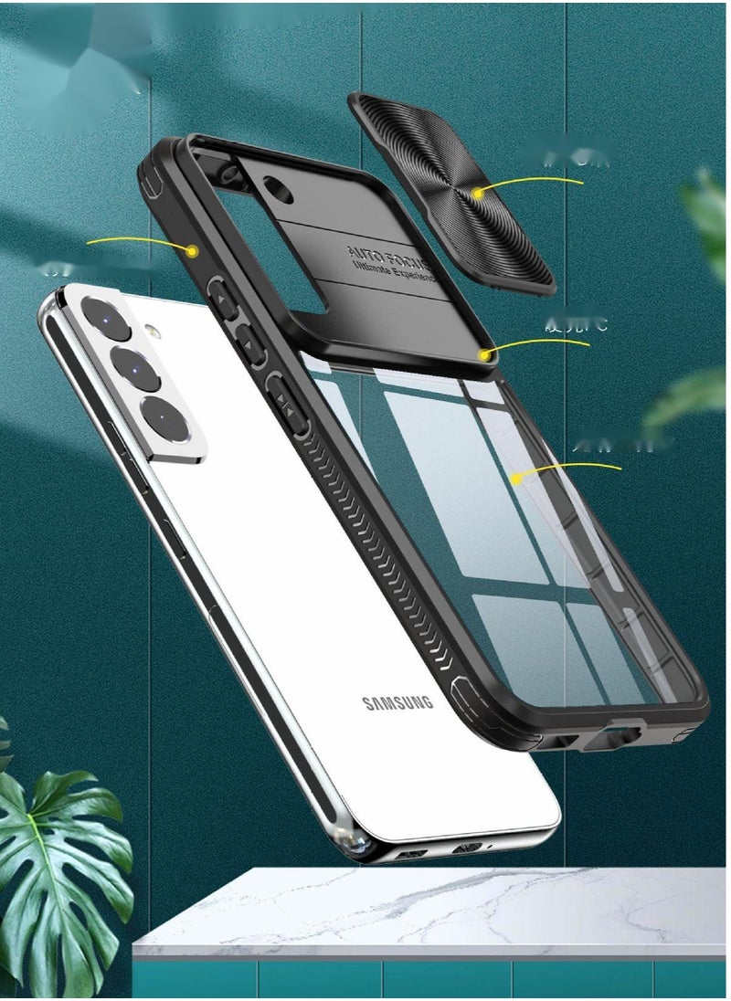 Suitable For Samsung S23 Phone Case Galaxy S23 Ultra Sliding Cover Protective Mirror A13 Transparent A54 Anti Drop Case - pzsku/Z2223E58F56DA62C1A8C7Z/45/_/1703218514/87da3754-465a-4078-a077-0a56fb3e30ba