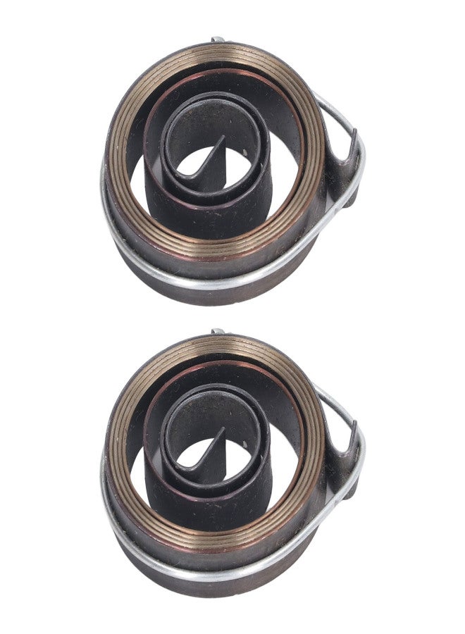 2Pcs Drill Press Spring Quill Feed Return Coil 8mm Width 35mm Outer Diameter for Lathe Bench Drills - Image 2