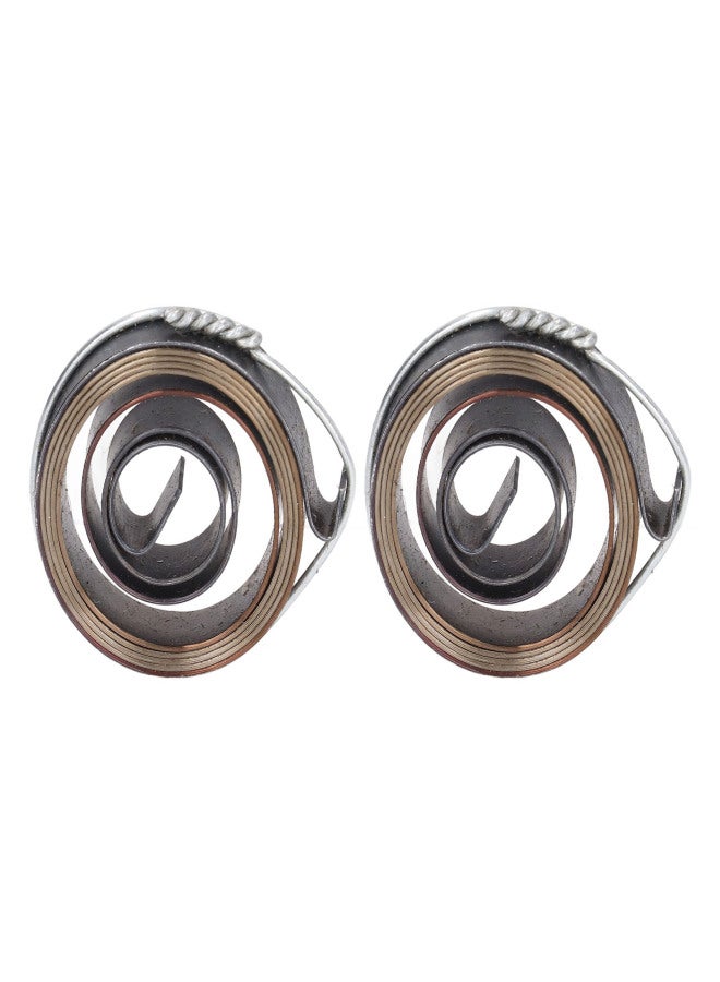 2Pcs Drill Press Spring Quill Feed Return Coil 8mm Width 35mm Outer Diameter for Lathe Bench Drills - Image 5