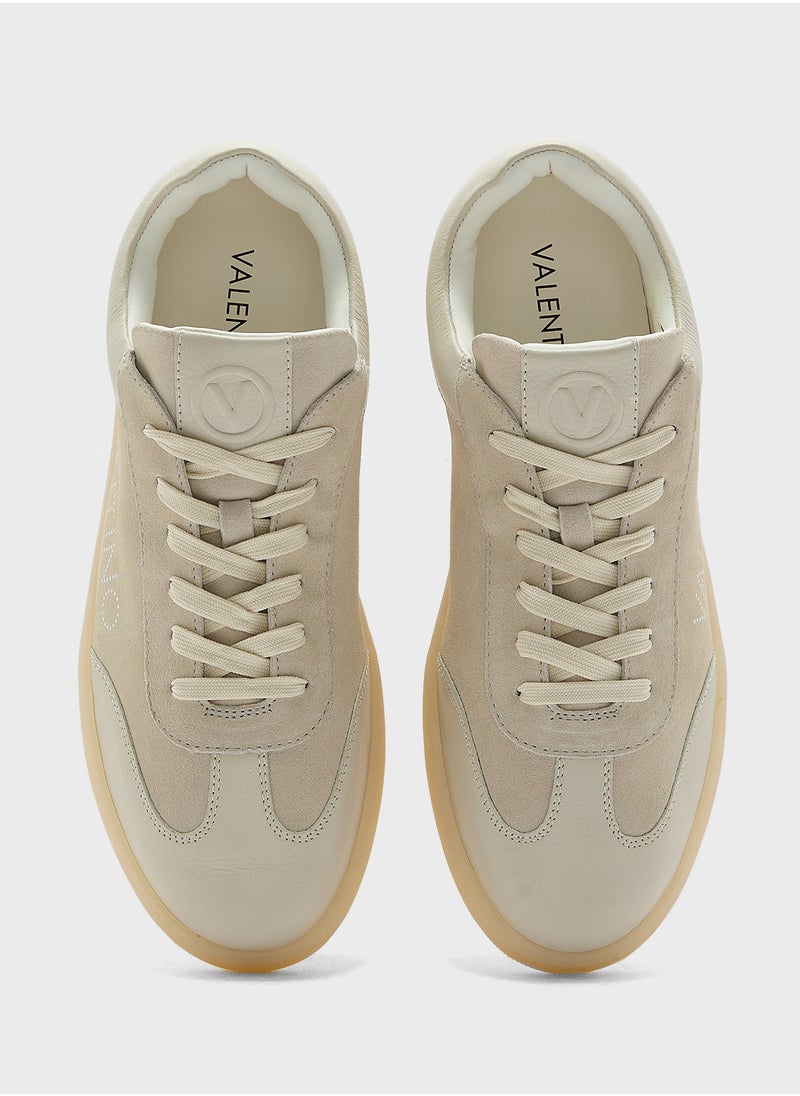 VALENTINO BY MARIO VALENTINO Margot Lace Up Low Top Sneakers  - Image 4