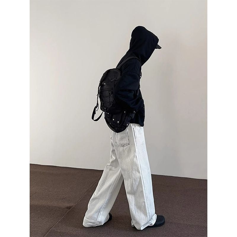 Unisex Casual Daily Denim Jeans - Image 5