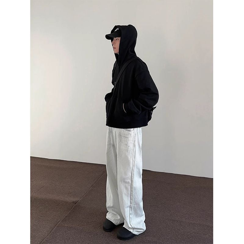 Unisex Casual Daily Denim Jeans - Image 4