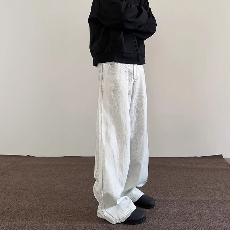 Unisex Casual Daily Denim Jeans - Image 1