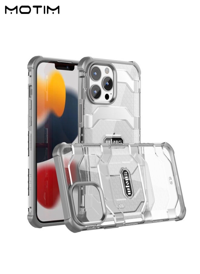 Motim iPhone 14 Pro/14 Pro Max Magnetic Case, Compatible with MagSafe, Shockproof Protection Cover, Airbag TPU Bumper Anti-Scratch Cover, Drop Protection Phone Case  - Image 1