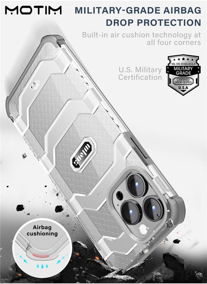 Motim iPhone 14 Pro/14 Pro Max Magnetic Case, Compatible with MagSafe, Shockproof Protection Cover, Airbag TPU Bumper Anti-Scratch Cover, Drop Protection Phone Case  - Image 2
