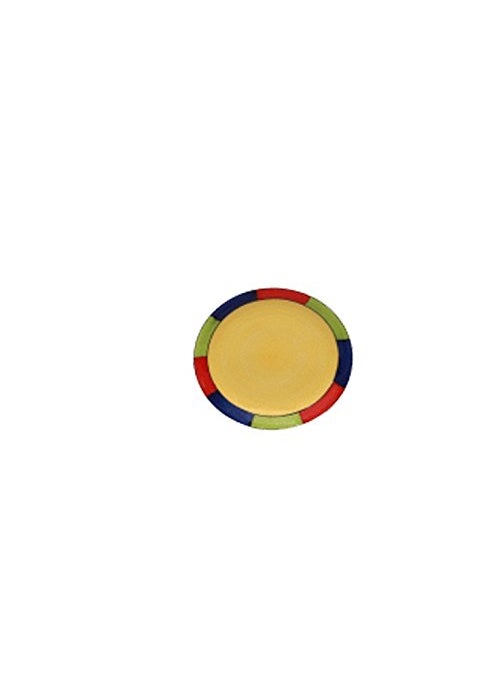 Caffeine Caffeine Ceramic Handmade Stoneware Yellow Dinner Plates10 inch Set of 6 Ceramic Plates for Dinner (Microwave & Dishwasher Safe)  - Image 5