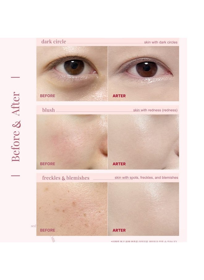 MIBA Ion Calcium Foundation Double Cushion Rx 25 G / 0.88 Oz Big Cushion Season 2 Long Lasting Effect For Dewy Skin. Skin Moisturizing. Skin Tightening Relief. Fine Coverage. Smooth Adhesion (No 21)  - Image 3